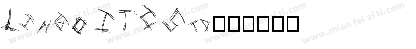 Lingo ITC Std字体转换